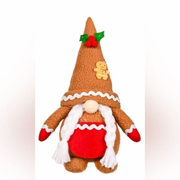 GINGERBREAD FEMALE GNOME - Picture 1 of 2